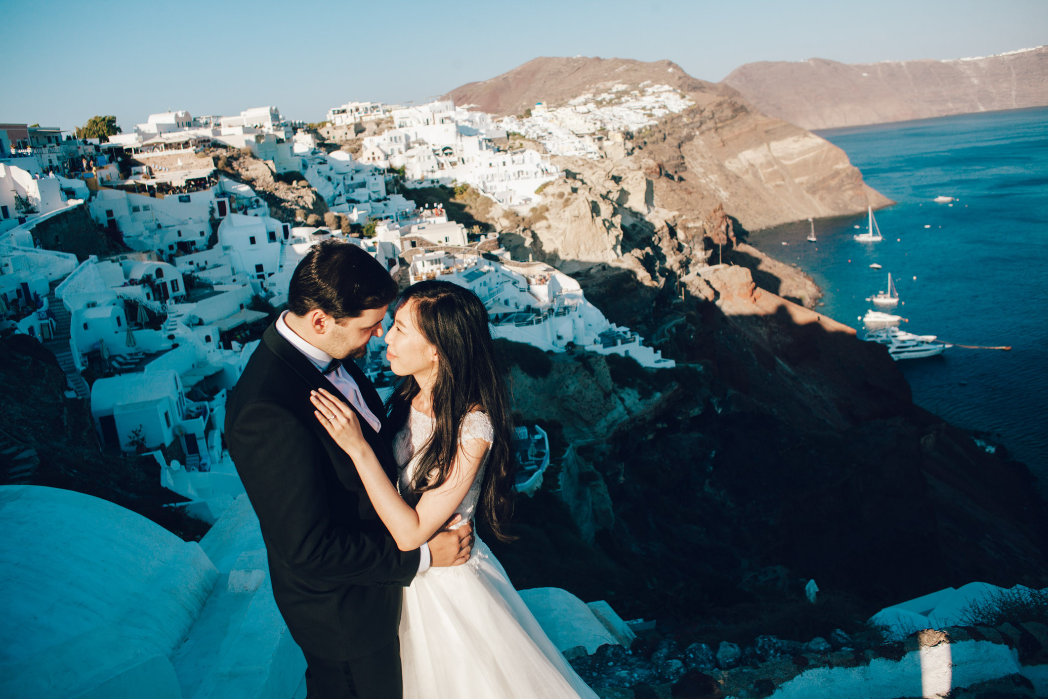 santorini wedding, wedding shoot santorini, wedding photography santorini