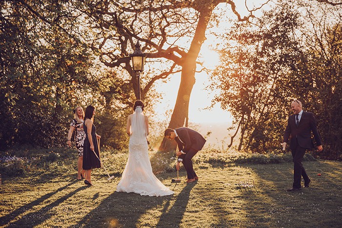 Outdoors Wedding, Vintage