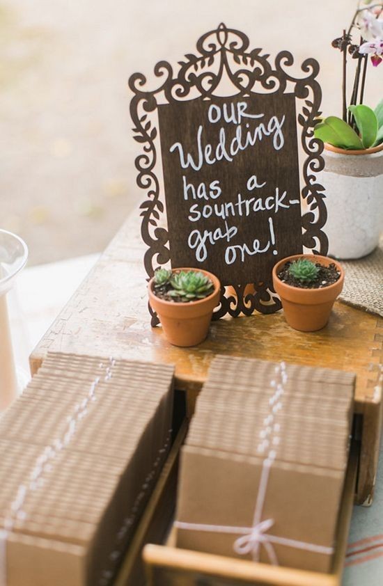 Low Cost Wedding Favors