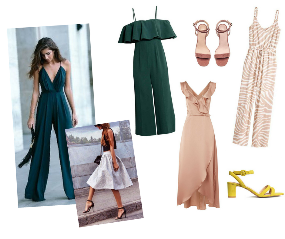 flattering wedding guest dresses