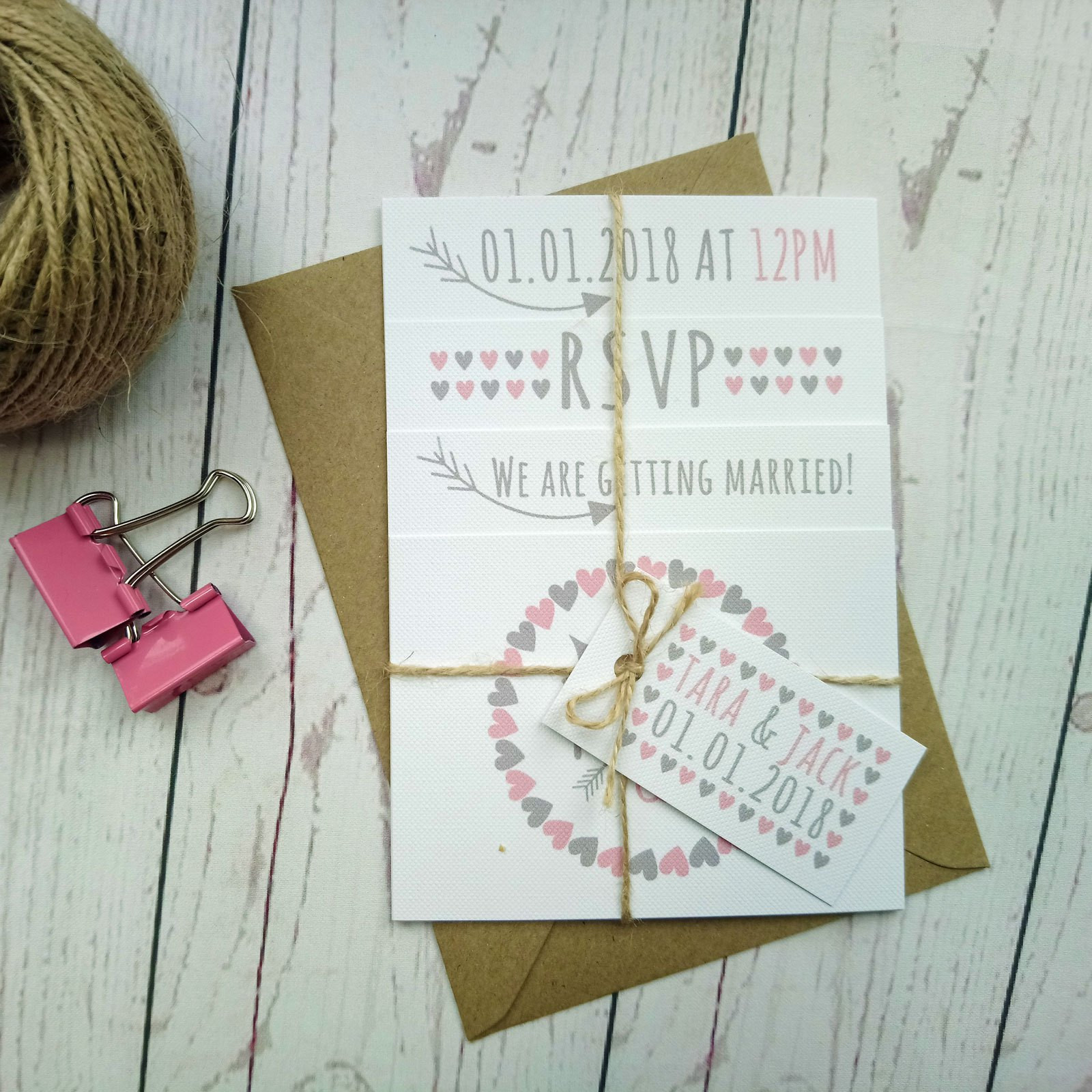 Cheap Wedding Invitations - Sugar Crush Weddings - WeddingPlanner.co.uk