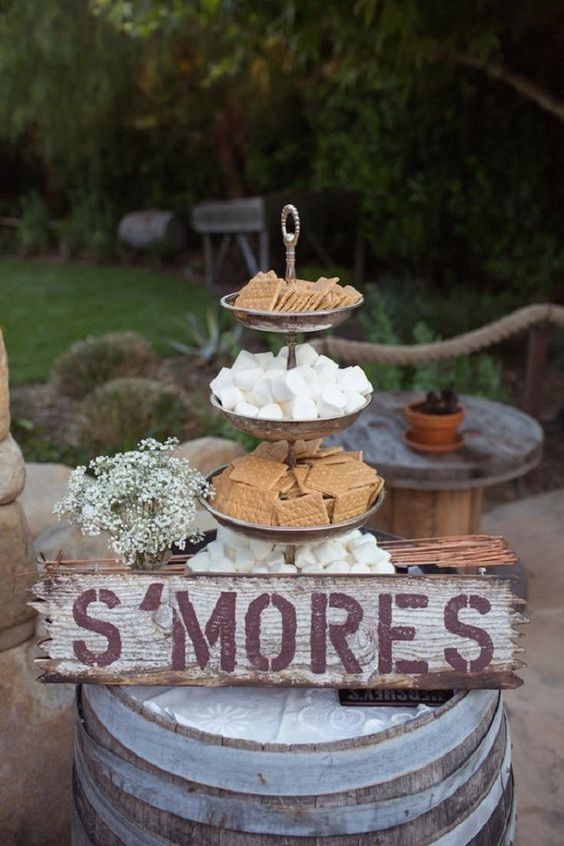 s'mores, wedding ideas, wedding trends for autumn, autumn wedding trends 